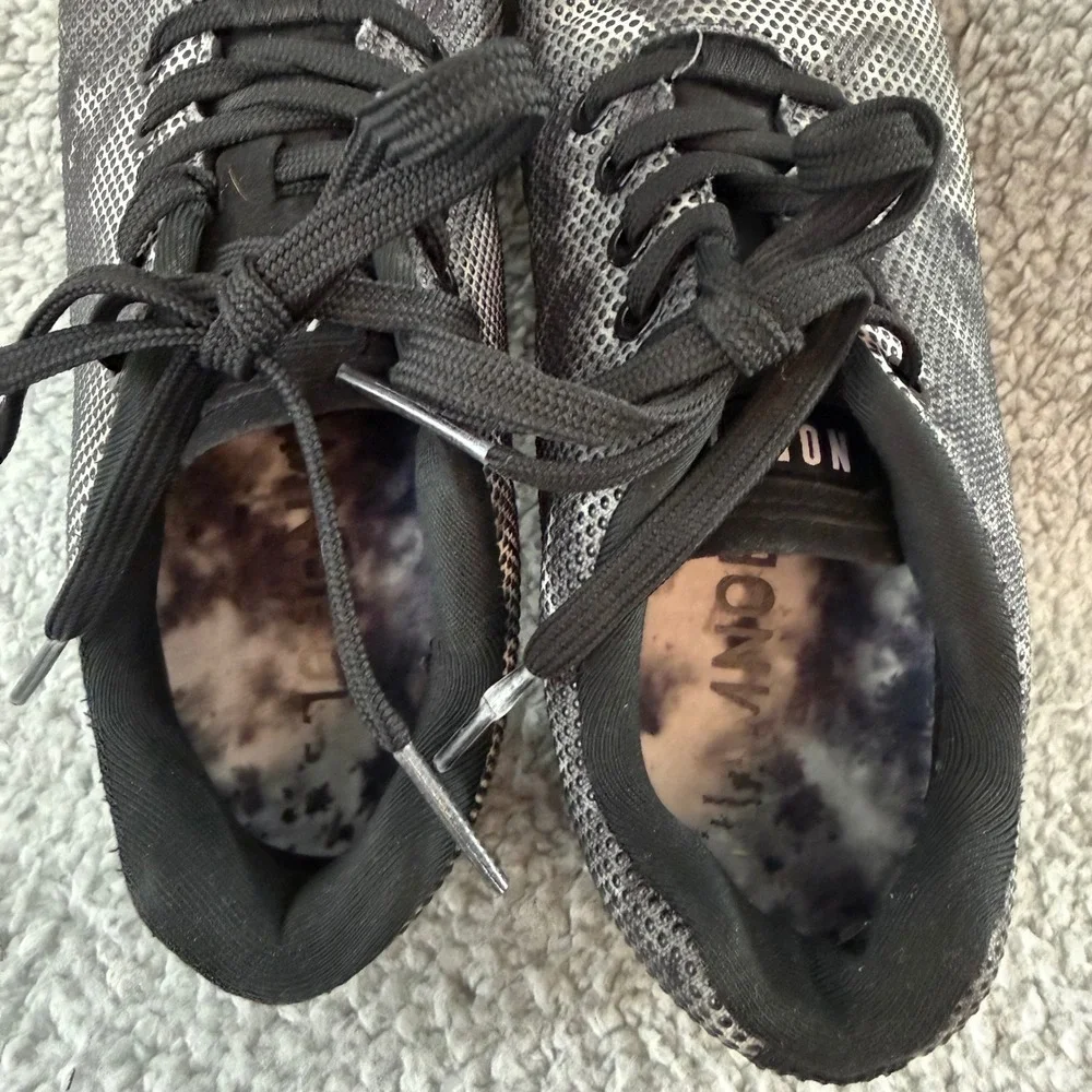 NOBULL Outwork Trainer Womens size 8.5 Black Grey Camo Cross Training Gym Shoes - Picture 10 of 10